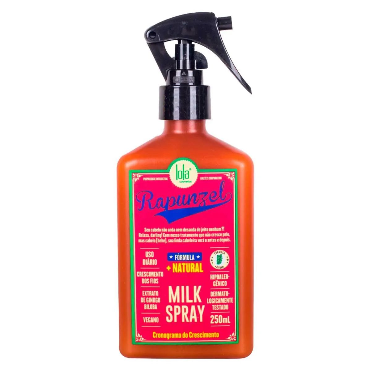 Tônico capilar Lola do Crescimento Rapunzel 250ml