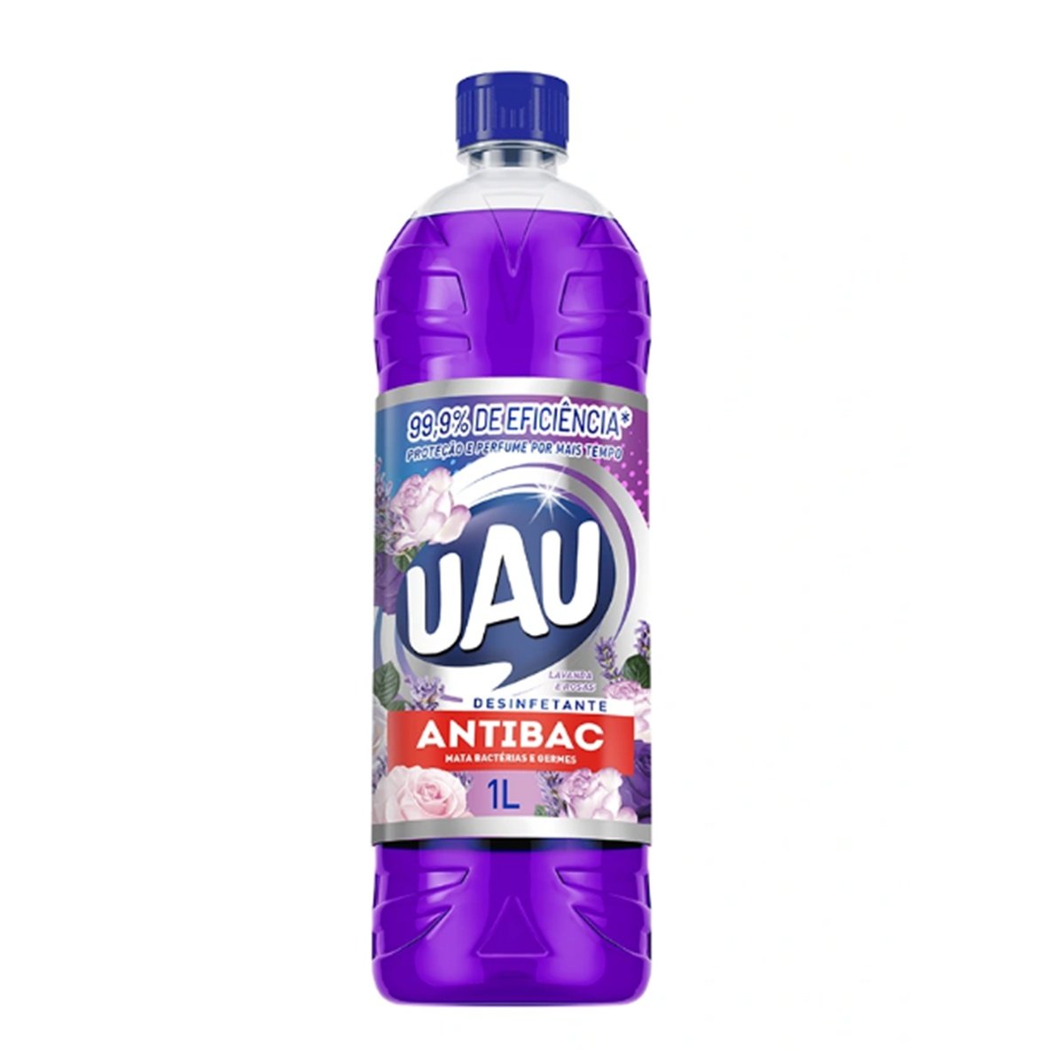 Desinfetante UAU Lavanda e Rosas 1L