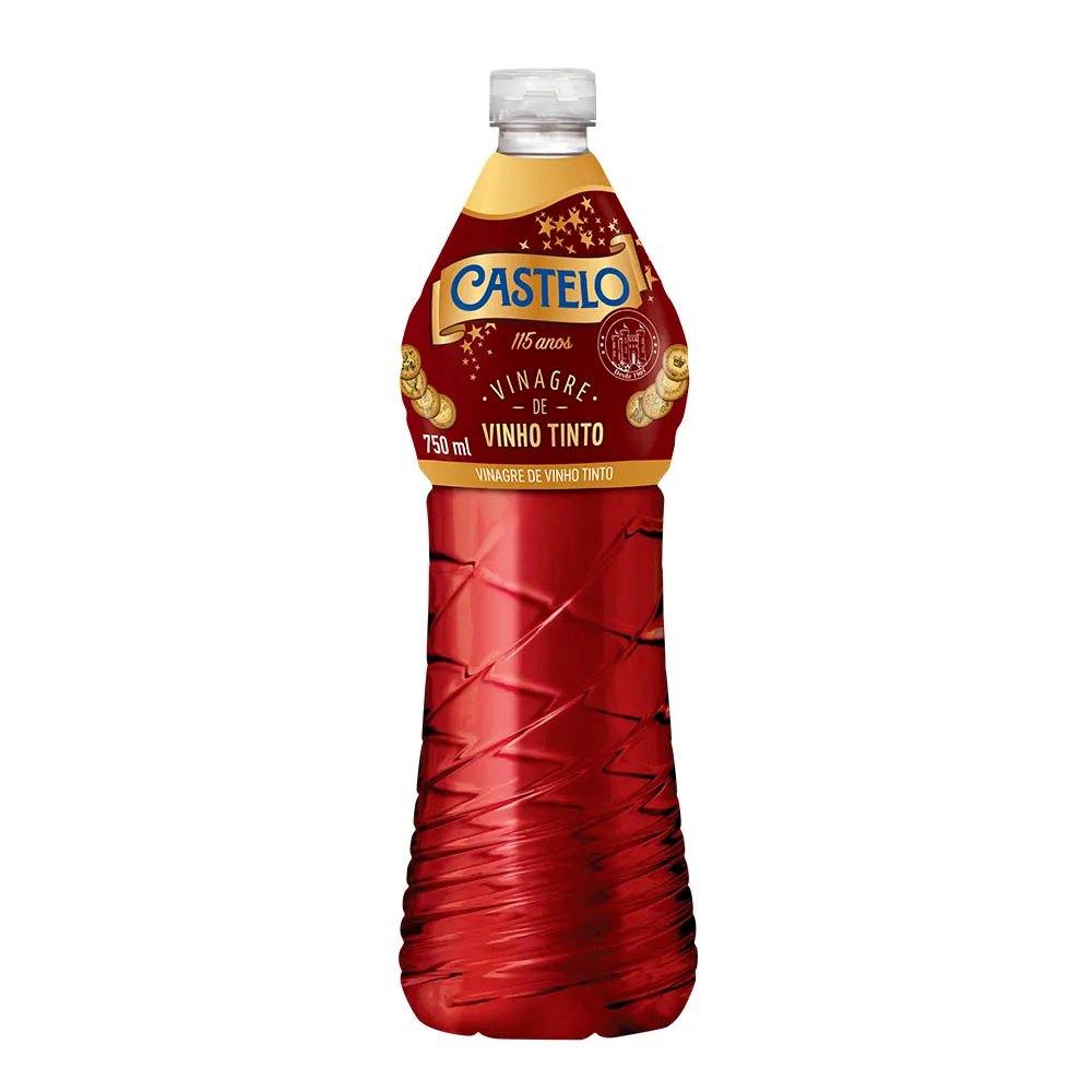 Vinagre de Vinho tinto CASTELO 750ml