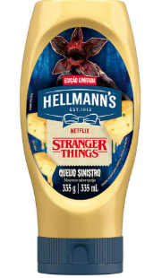 MAIONESE HELLMANNS SQZ 335GR QUEIJO
